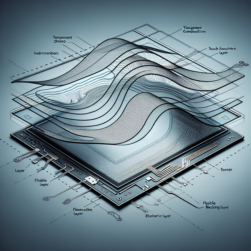 What are flexible touchscreens, and how do they work?